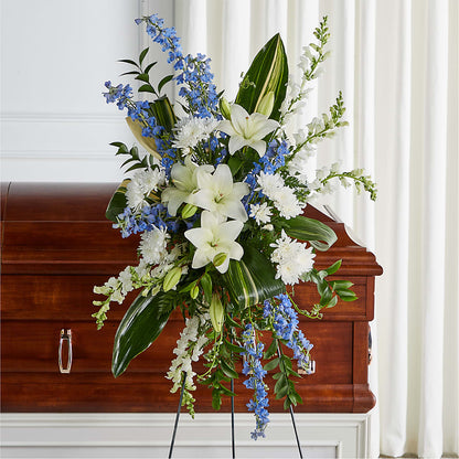 Eternal Impressions Standing Spray – AMCS FLOWERS & PERSONAL SERVICES LLC, Chesapeake VA