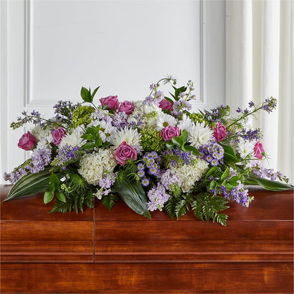 Meadows of Serenity Casket Spray – AMCS FLOWERS & PERSONAL SERVICES LLC, Chesapeake VA