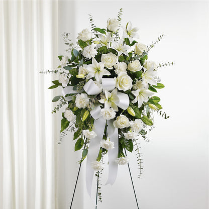 With Care Standing Spray – AMCS FLOWERS & PERSONAL SERVICES LLC, Chesapeake VA