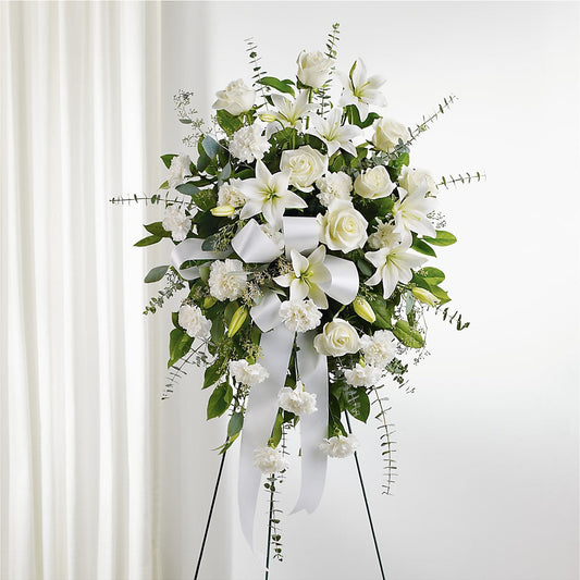 With Care Standing Spray – AMCS FLOWERS & PERSONAL SERVICES LLC, Chesapeake VA