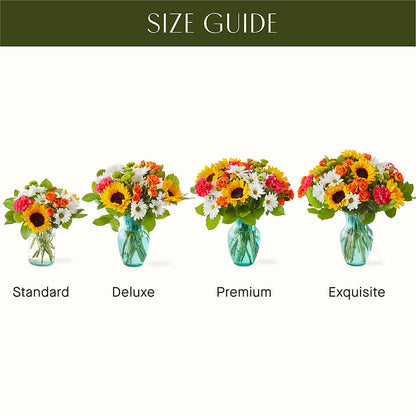 Sun-drenched Blooms Bouquet – AMCS FLOWERS & PERSONAL SERVICES LLC, Chesapeake VA