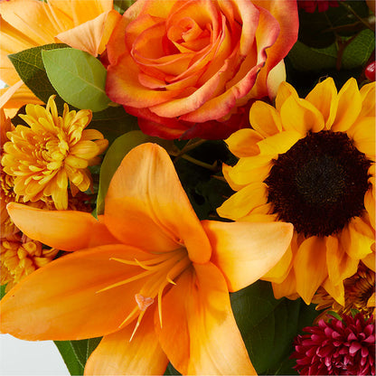 Grateful Centerpiece – AMCS FLOWERS & PERSONAL SERVICES LLC, Chesapeake VA