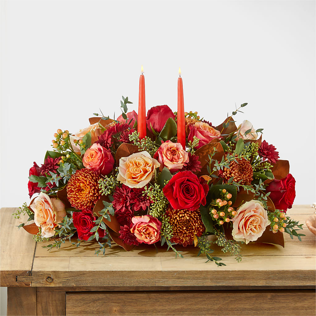 Gather Near Centerpiece – AMCS FLOWERS & PERSONAL SERVICES LLC, Chesapeake VA