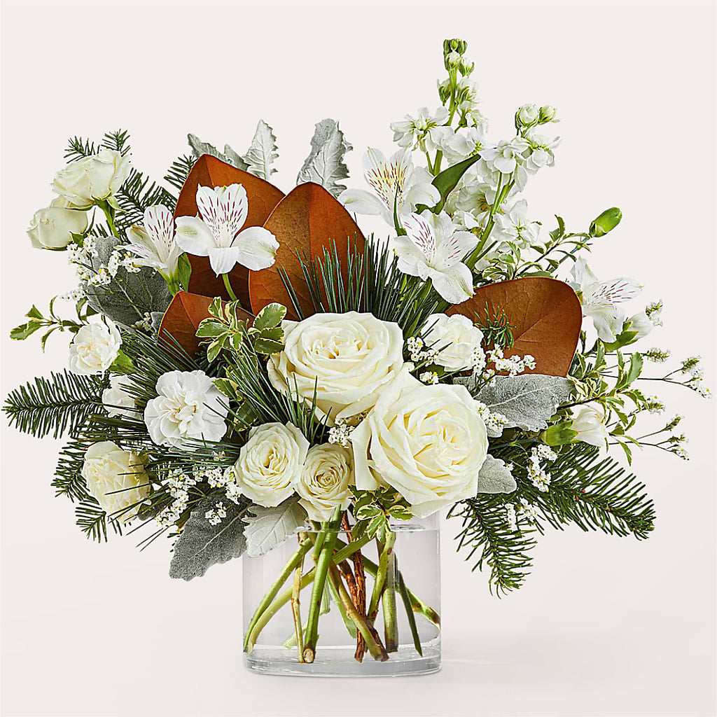 Fresh Snowfall Bouquet – AMCS FLOWERS & PERSONAL SERVICES LLC, Chesapeake VA