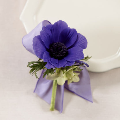 Purple Passion Boutonniere – AMCS FLOWERS & PERSONAL SERVICES LLC, Chesapeake VA
