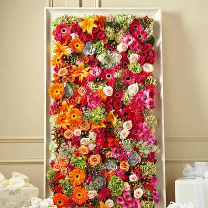 Fresh Picked Floral Wall – AMCS FLOWERS & PERSONAL SERVICES LLC, Chesapeake VA
