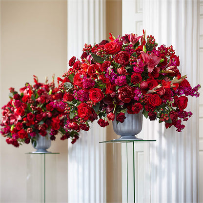 Love & Honor Arrangement – AMCS FLOWERS & PERSONAL SERVICES LLC, Chesapeake VA